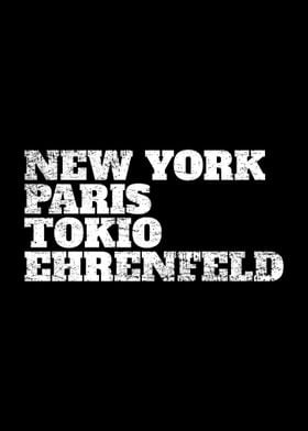 Ehrenfeld Paris New York