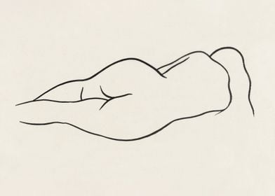 Reclining Nude Woman