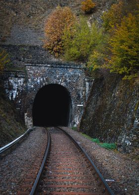 railroad into the dark