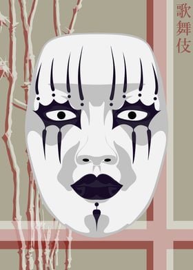 Kabuki Mask Rice Paper 29