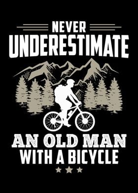 Old Man With A Bicycle