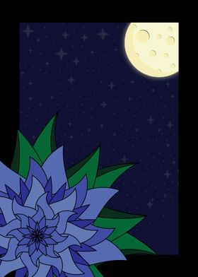 Moonlit Flower