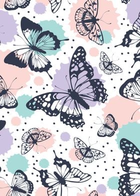Butterfly Pattern Art