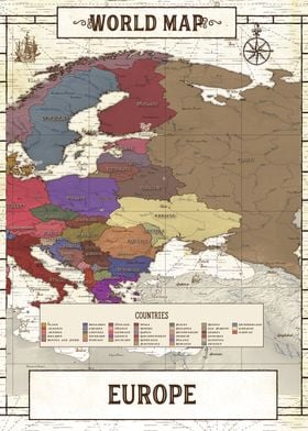 Map Of Europe