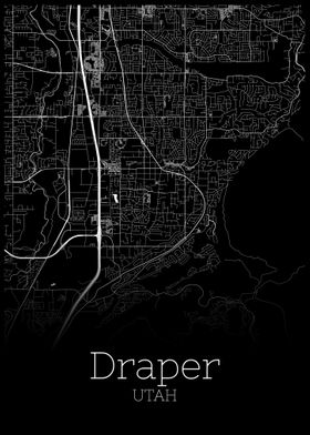 Draper Utah city map