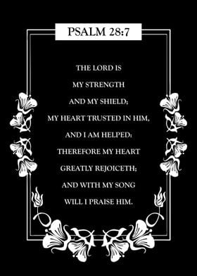 Psalm 28 7