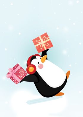 Cute penguin