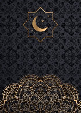 Muslim Poster Moon Star