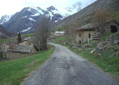Village de montagne tradi