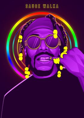 Sauce Walka Neon Art