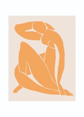 Yellow Matisse Print