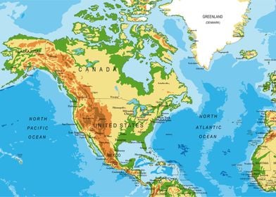 North America Map