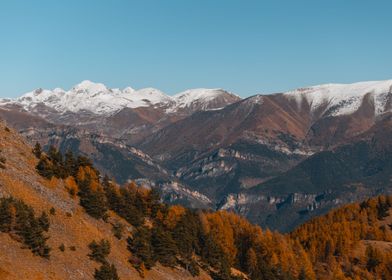 Alps in autumn