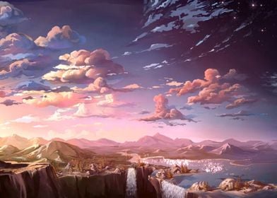 Fantasy landscape