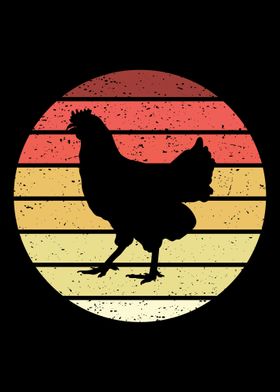 Chicken Retro Vintage