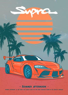 supra jdm car aesthetic