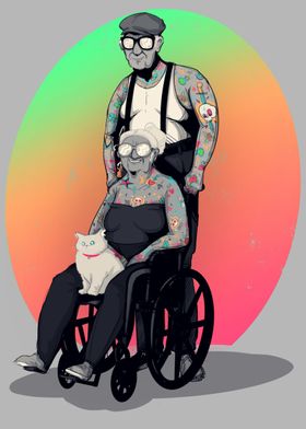 Inked and Elderly