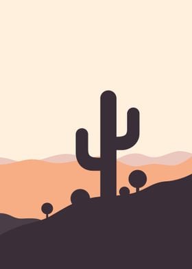 desert in the afternoon