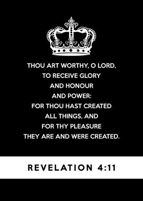 Revelation 4 11