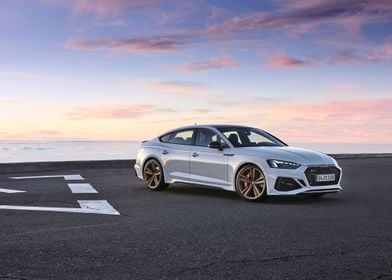 Audi RS5 Sportback sunrise