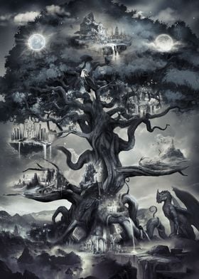 Yggdrasil Norse World Tree