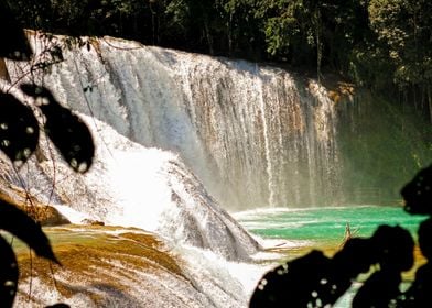 Falling Water at Agua Azul