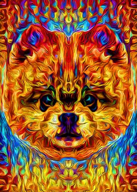 Pomeranian Artwork