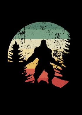 Sunset Bigfoot Sasquatch