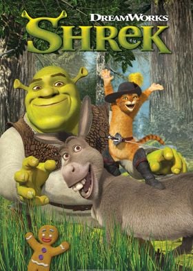 Shrek's Friends Poster