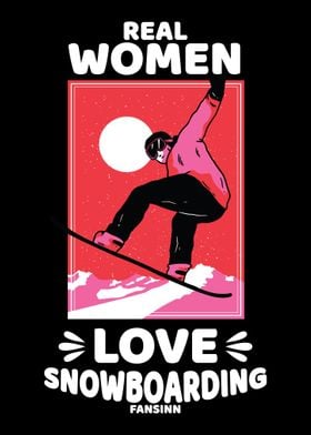 Real Women Love Snowboardi