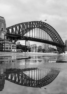Sydney Bridge Reflections