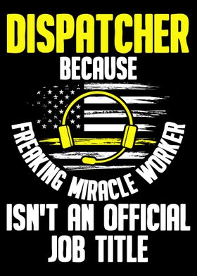 Dispatcher 911 Thin Gold