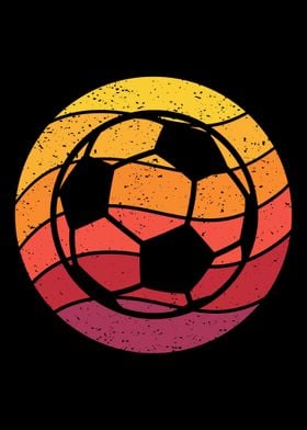 Soccer Ball Retro Vintage