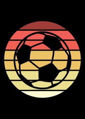 Soccer Ball Retro Vintage