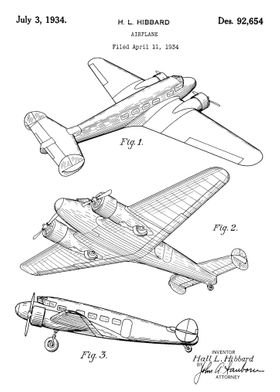 Hibbard Airplane 1934 