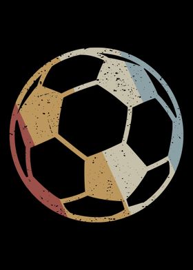 Soccer Ball Retro Vintage