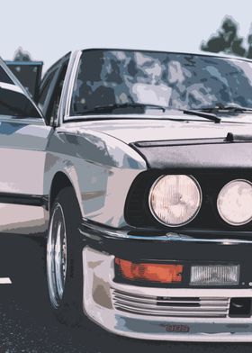 E36 Oldtimer Retro Car