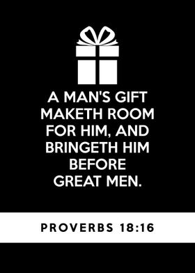 Proverbs 18 16