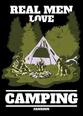 Real Men Love Camping