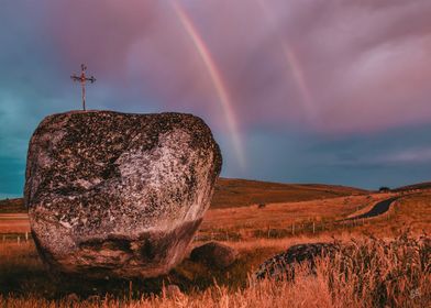 Double Rainbow in Aubrac