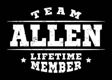 Team Allen Lifetime Member