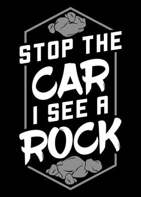 Stop The Car I See A Rock