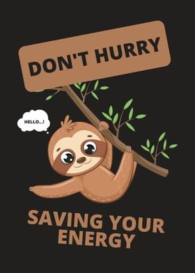 sloth is frugal