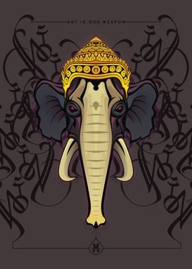 Ganesha Hindu god 