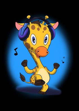 Music Lover I DJ Giraffe