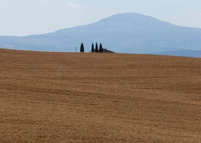 ValDOrcia summer landscape