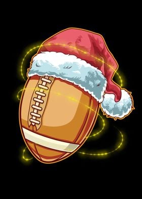 Christmas Football Ball Sa