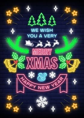 Christmas Neon Light Sign