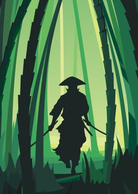 Japanese Anime Samurai