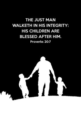 Proverbs 20 7